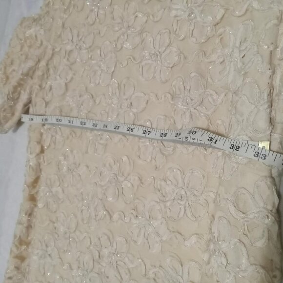 1950's cream and pearls gorgeous dress - DAYMOR's company first collection - Picture 7 of 11